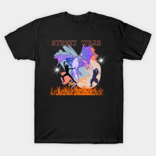 Dragon Fight Street Wear T-Shirt